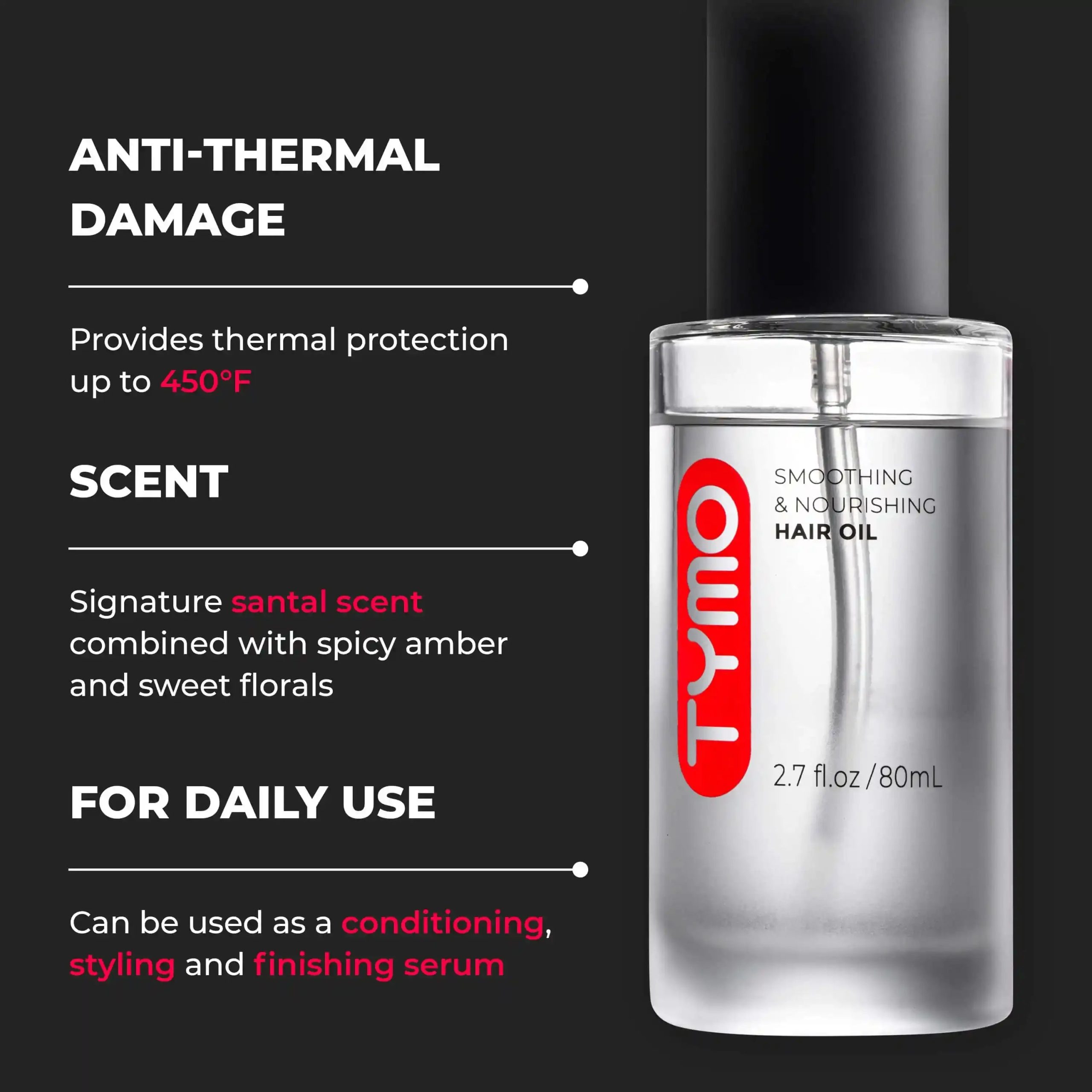 TYMO Anti-thermal Hair Oil - Image 2