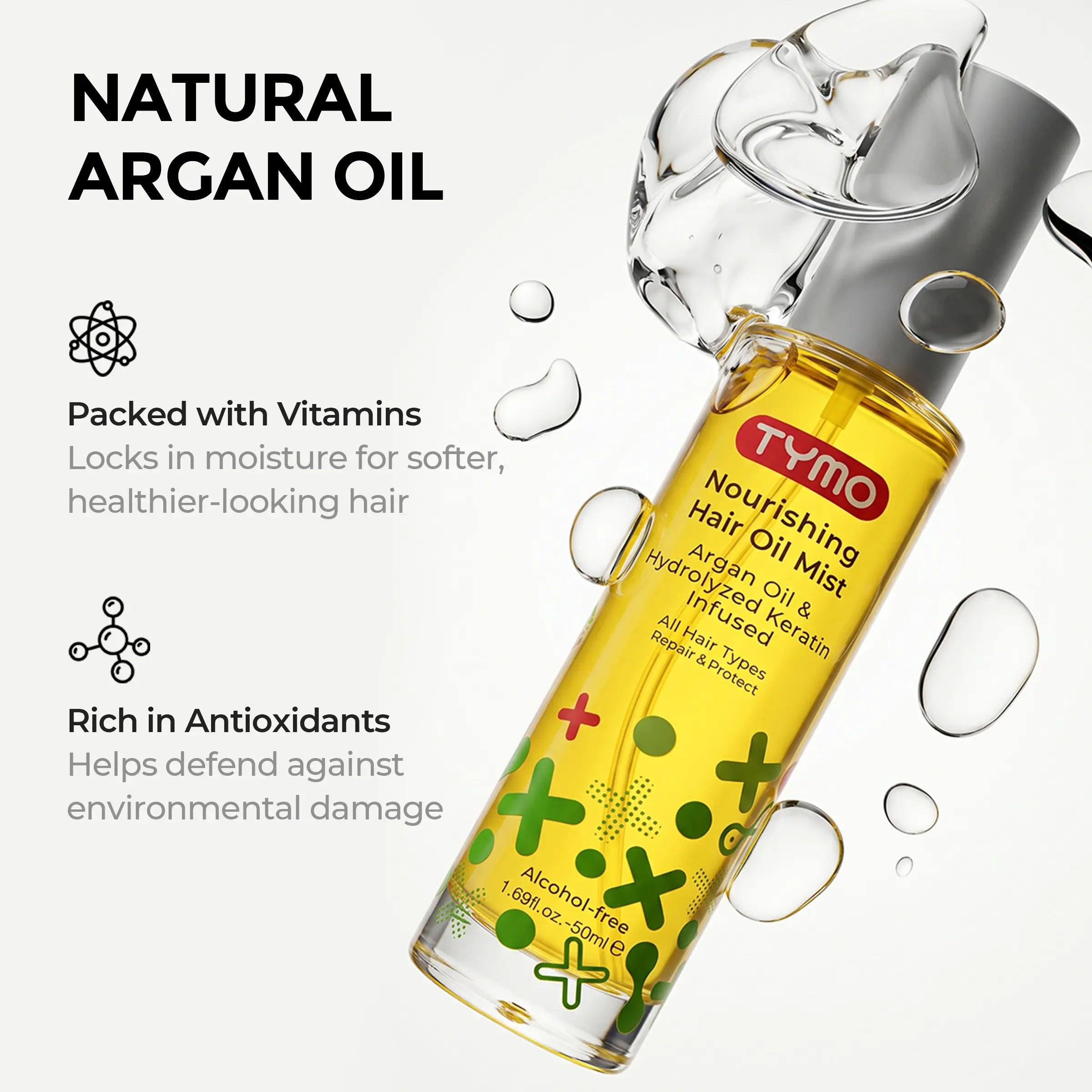 TYMO Hold & Shine Hair Spray - Image 4